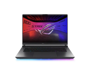 Laptop Gaming ASUS ROG Strix G16, cu procesor Intel Core Ultra 7 255HX, 16'' IPS, 32 GB DDR5, 1 TB SSD, NVIDIA GeForce RTX 5070 Ti, 12GB GDDR7, Fara OS, 3 ani Garantie