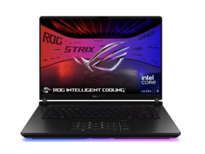 Laptop Gaming ASUS ROG Strix SCAR 16 G635LW-RW065, cu procesor Intel Core Ultra 9 275HX, 16'' Mini Led, 64 GB DDR5, 2 TB, NVIDIA GeForce RTX 5080, 16GB GDDR7, Fara OS